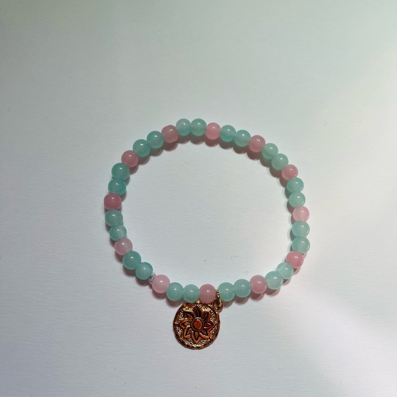 Cotton candy hand made bracelet - Picture 2 of 2